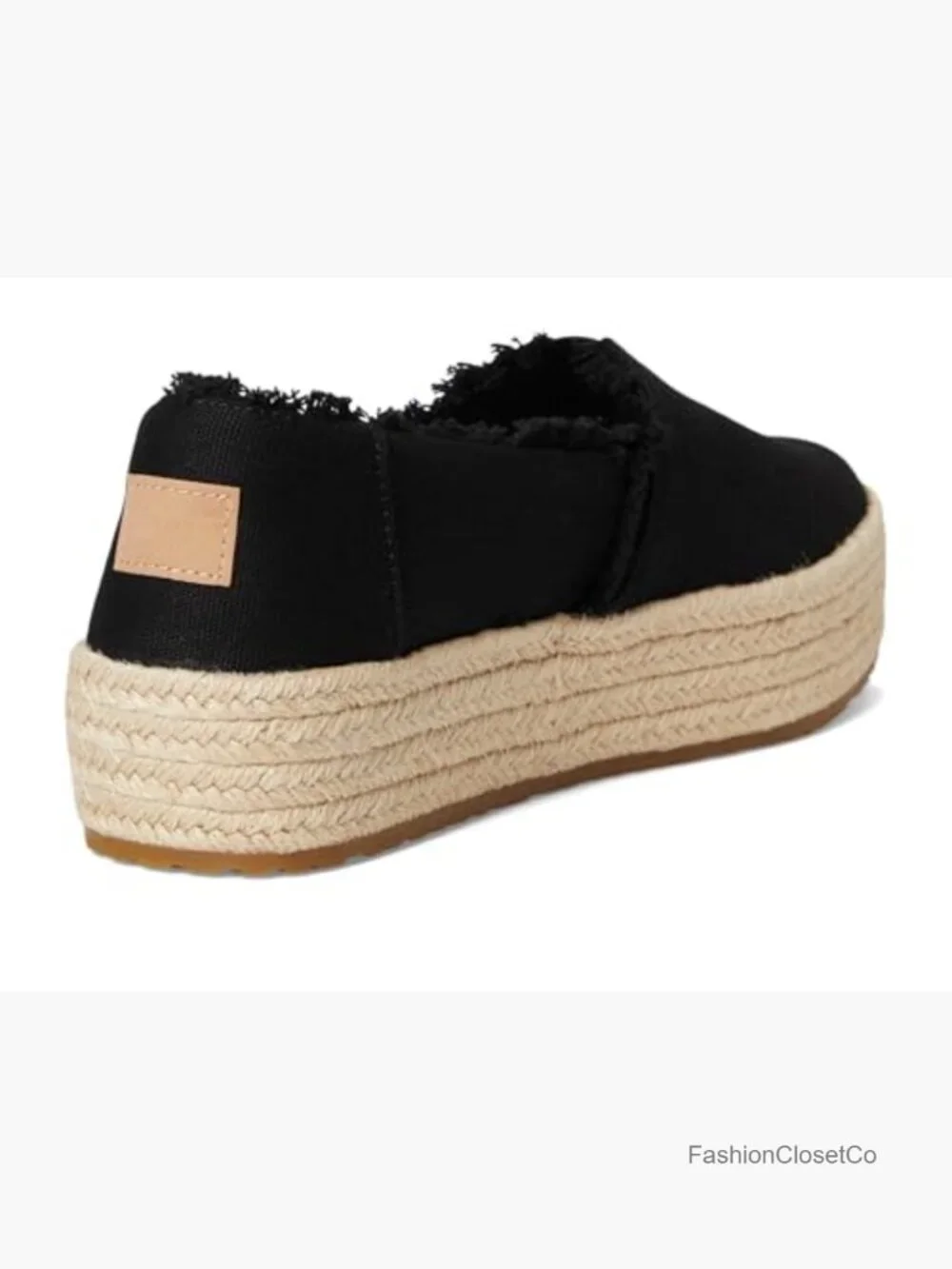 Women's Platform Espadrille with OrthoLite Insole